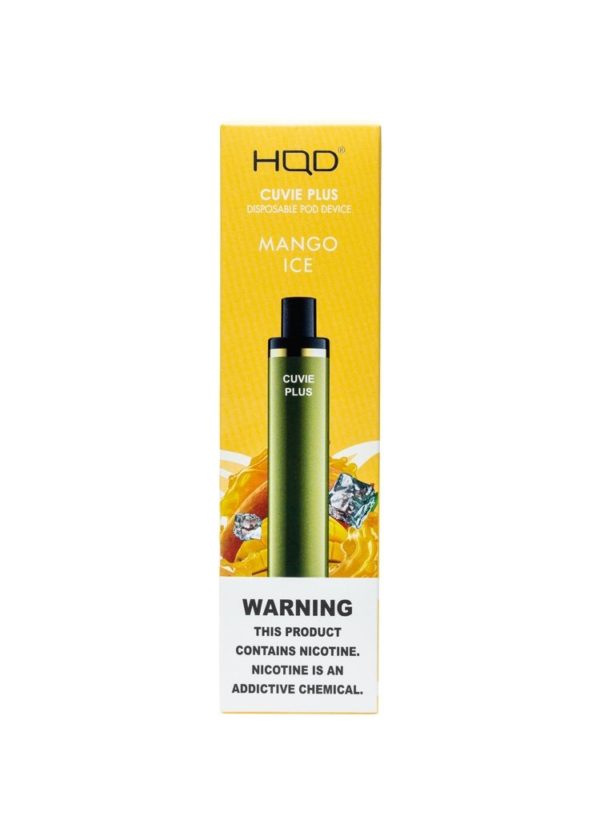 HQD Cuvie Plus 1200 Puff - Mango Ice