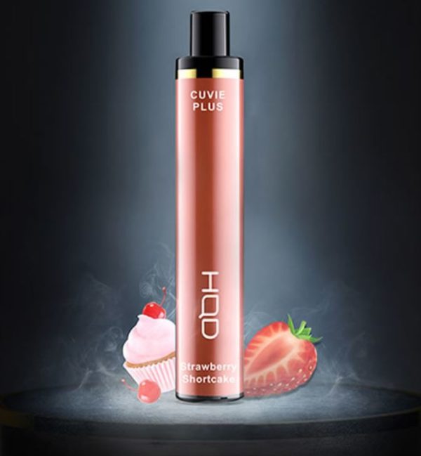 HQD Cuvie Plus 1200 Puff - Strawberry Shortcake (Discontinued)