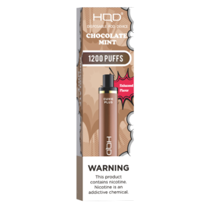 HQD Cuvie Plus 1200 Puff - Chocolate Mint