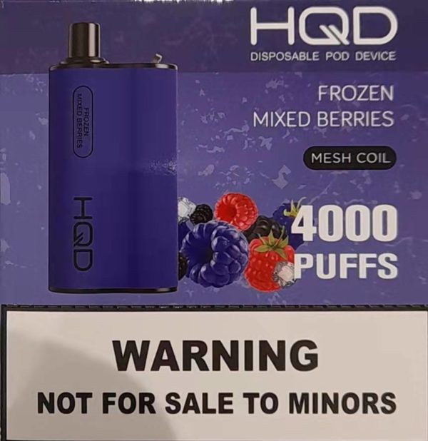 HQD BOX 4000 Puff - Frozen Mixed Berries