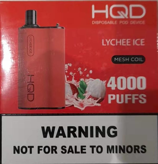 HQD BOX 4000 Puff - Lychee