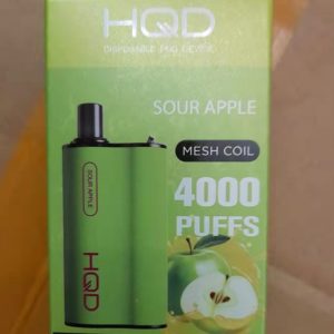 HQD BOX 4000 Puff – Sour Apple