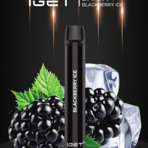 3 x IGET Shion 600 Puff - Blackberry Ice