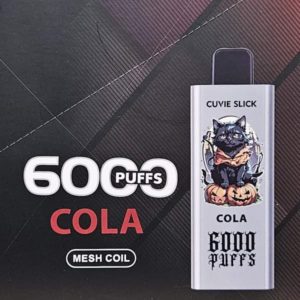 6000 Puffs Cuvie Slick - Cola