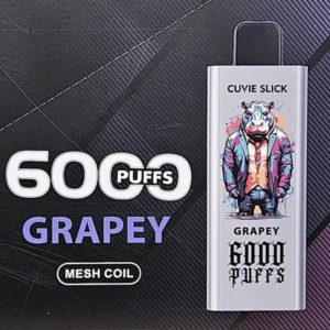 6000 Puffs Cuvie Slick - Grapey