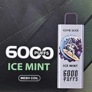 6000 Puffs Cuvie Slick - Ice Mint