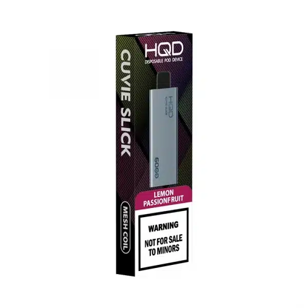 HQD 6000 Puff Cuvie Slick - Lemon Passion Fruit