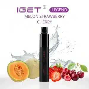 IGET Legend 4000 Puff - Melon Strawberry Cherry