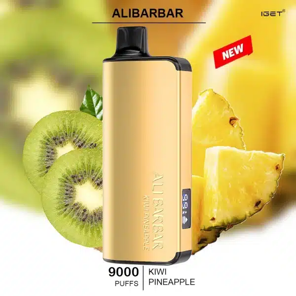 Alibarbar INGOT 9000 Puffs - Kiwi Pineapple