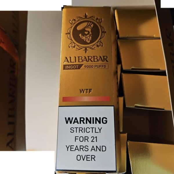 Alibarbar INGOT 9000 Puffs - WTF (Tangerine Grapefruit)