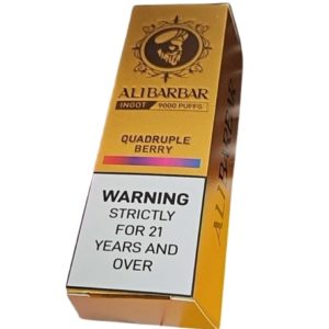 Alibarbar INGOT 9000 Puffs - Quadruple Berry